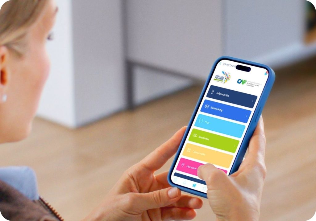 App intuitiva para eventos