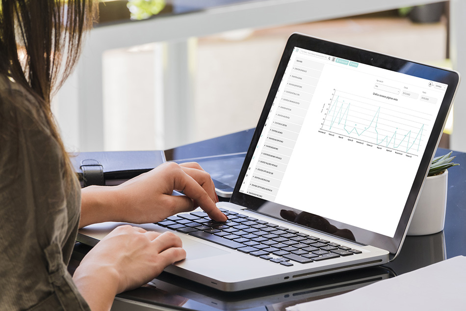 Análisis de datos en la web del evento