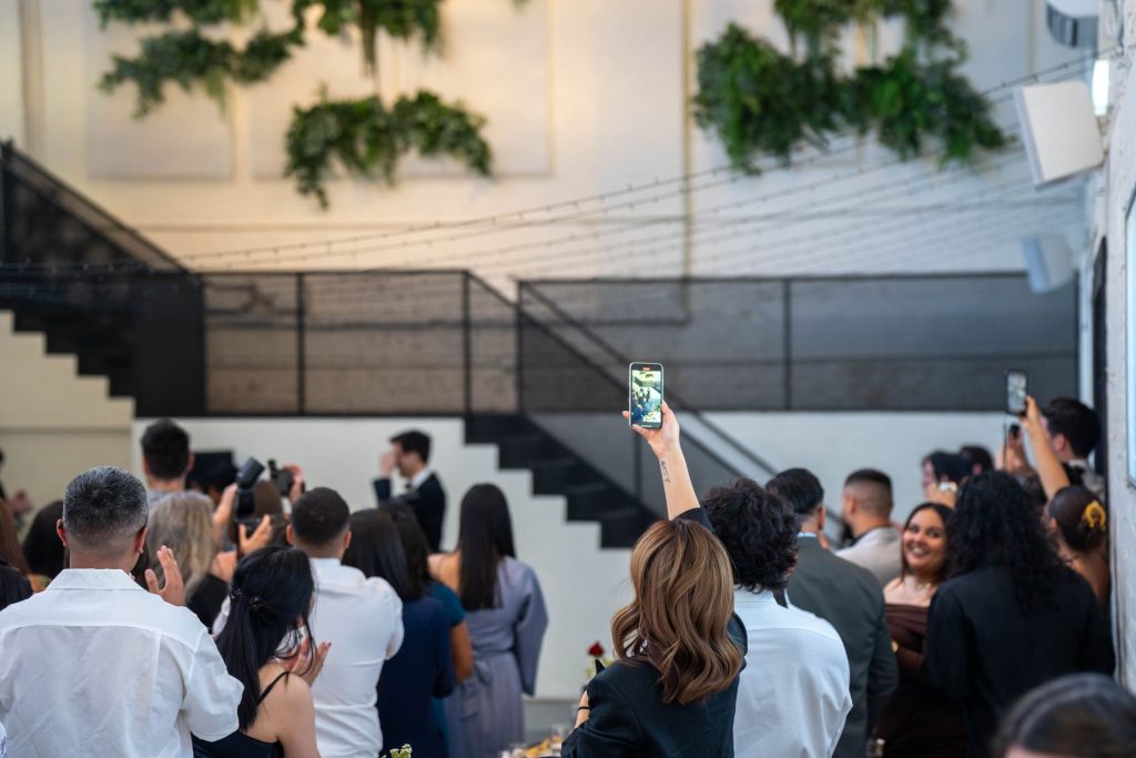 Contenido generado por usuarios de un evento