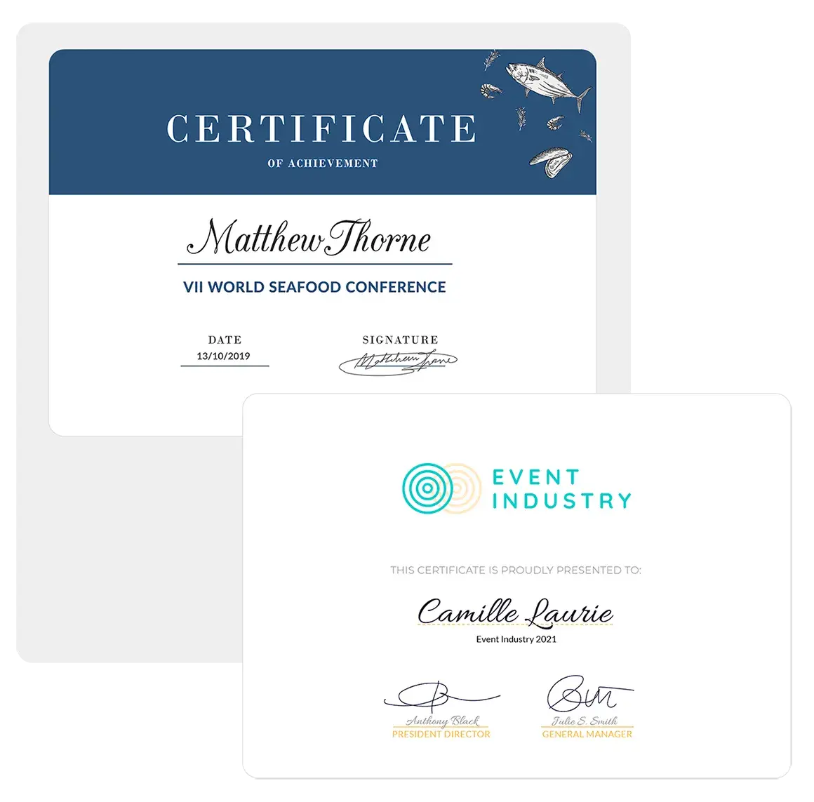 Certificates of attendance for events With Conference Certificate Of Attendance Template