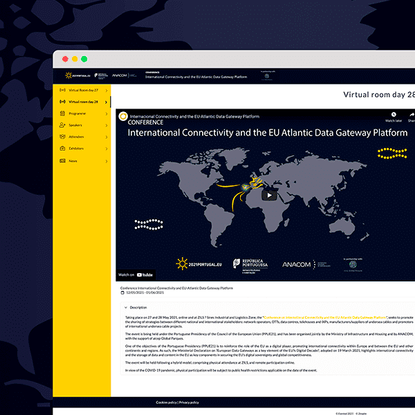 ANACOM - Conference International Connectivity and EU-Atlantic  Data Gateway Platform