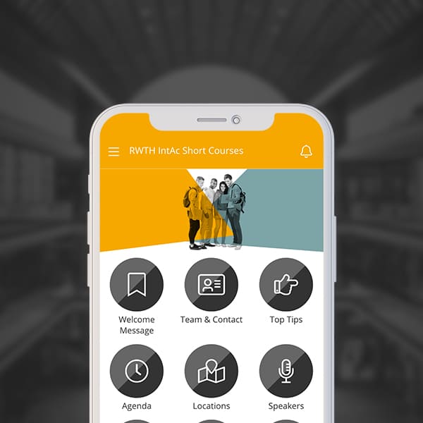 RWTH AACHEN UNIVERSITY: INDIVIDUELLE MULTIEVENT-APP