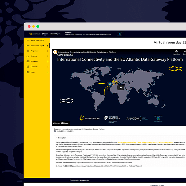 ANACOM - Conference International Connectivity and EU-Atlantic  Data Gateway Platform