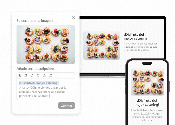 Sencillo de manejar, diseñado para tus necesidades