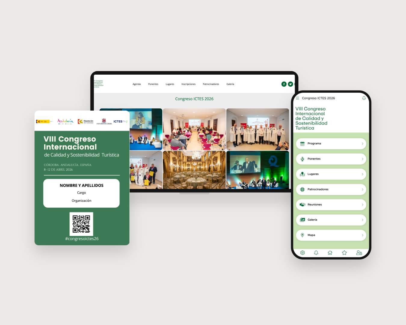 Congreso ICTES 2026: web, app y acreditaciones