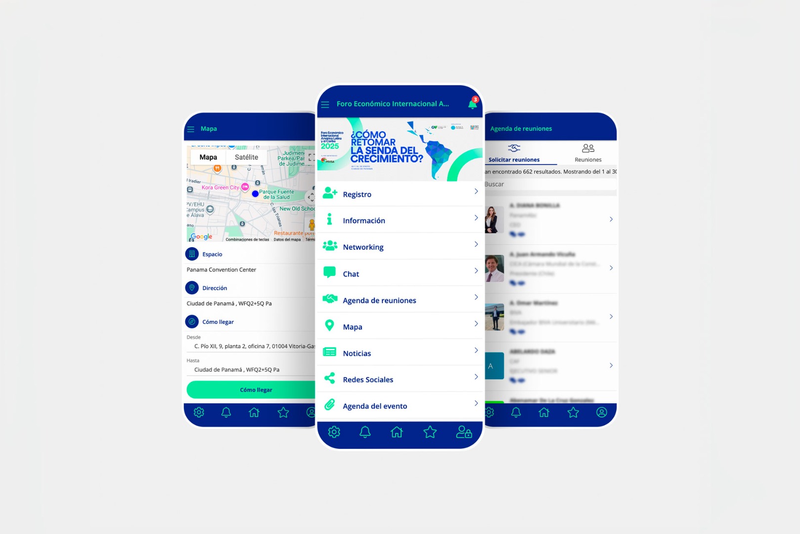App Foro Económico CAF