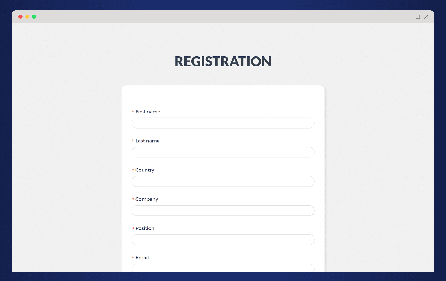 Registro Fegime